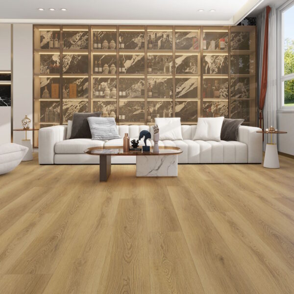 Axiscor Elevate Mist Room Scene Floor Sample On It