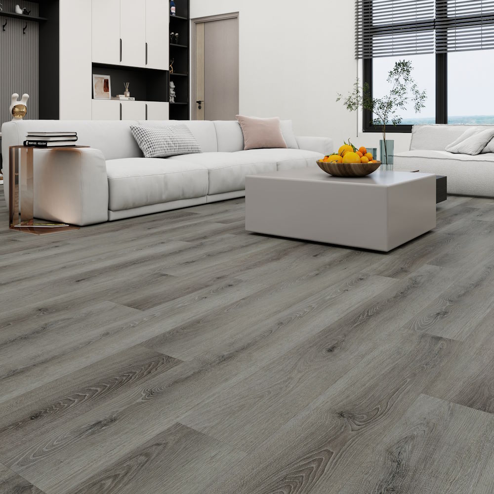 Axiscor Elevate Storm Room Scene Floor Sample On It