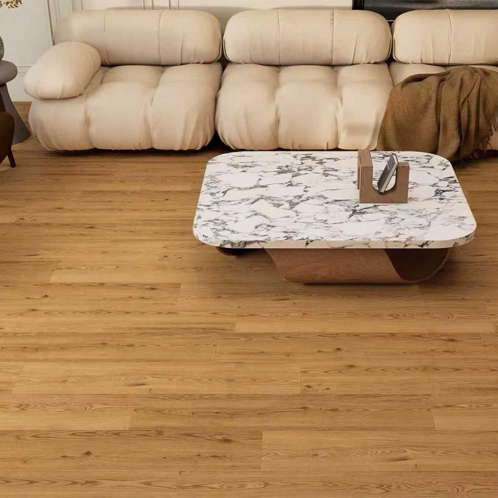 Axiscor Elevate Ember Room Scene Floor Sample On It